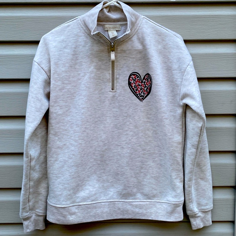 Brand new without tags Heather gray sweatshirt
